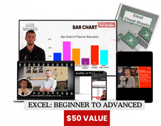 Excel: Beginner to Advanced Course Package