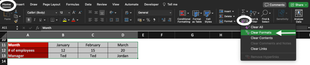 How To Unformat A Table In Excel how-to-unformat-a-table-in-excel