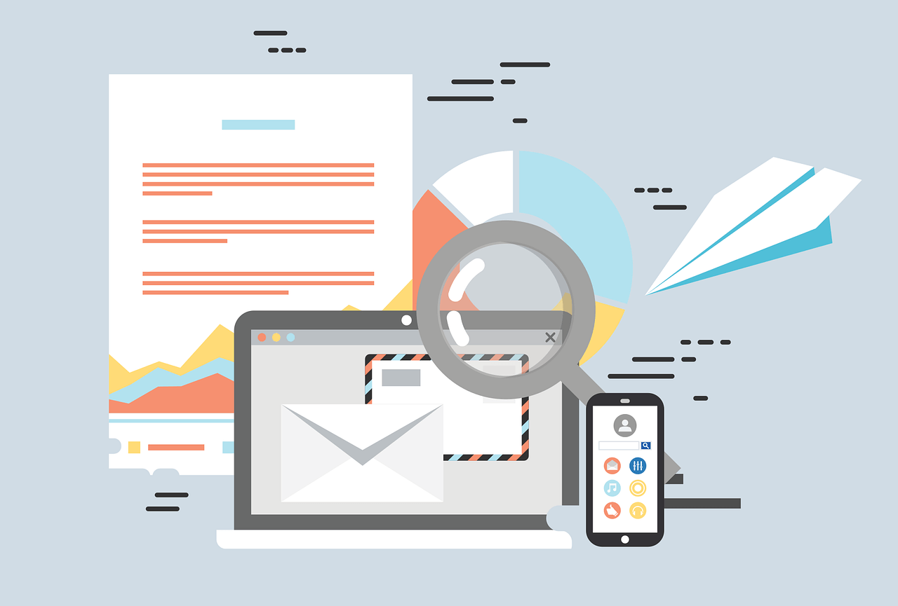 Data, mobile, emails, pixels.