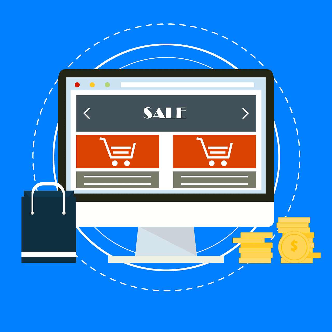 Illustration for conversion pixels in advertising.