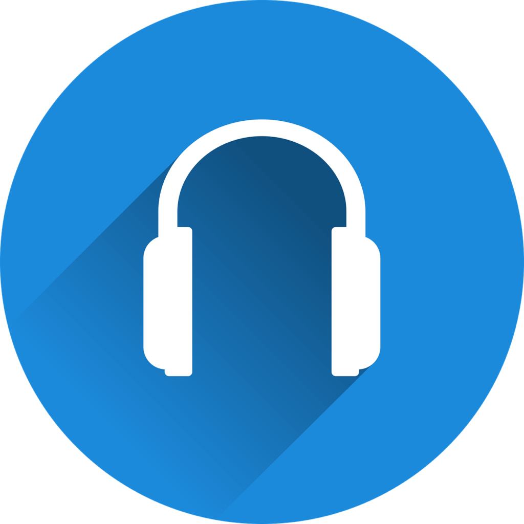 Headphones.