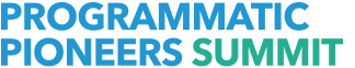 Programmatic Prioneers Summit logo.